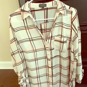 Button up Plaid Shirt from Limited